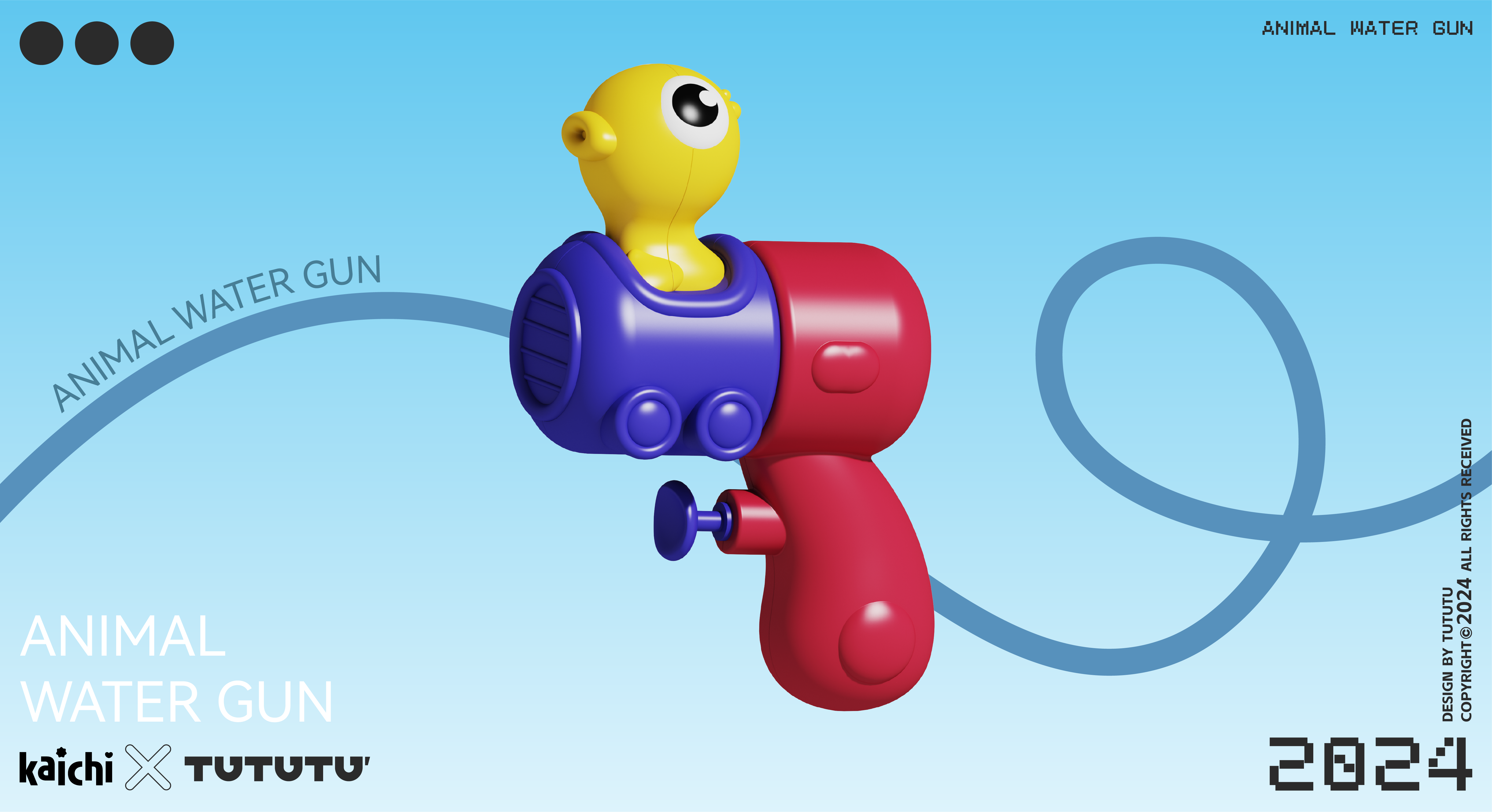 Small water gun，Children's Toys，Toy design，Water gun，Trendy toys，Soil design，