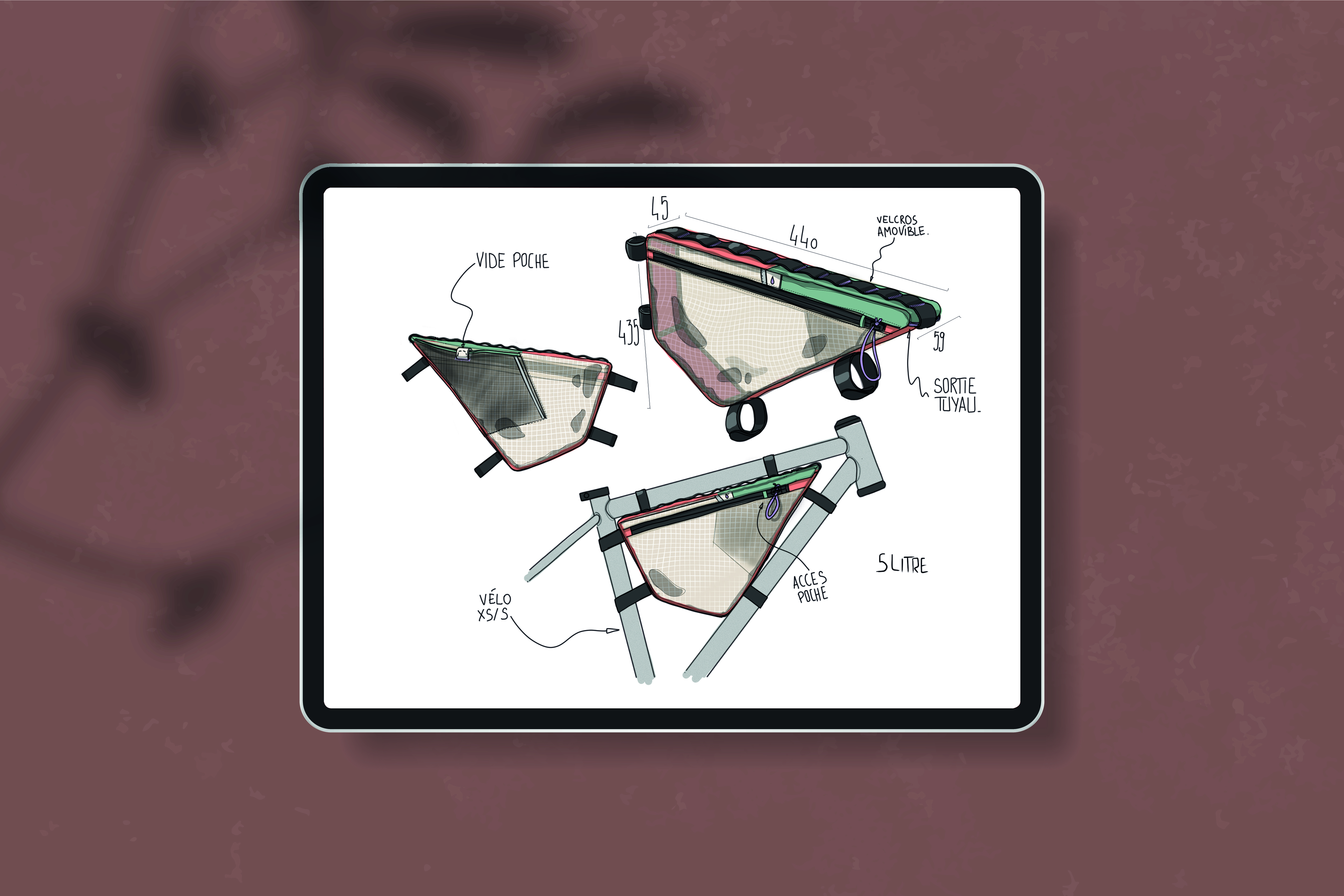 Bag，Receive，Bicycle，Simplicity，convenient，