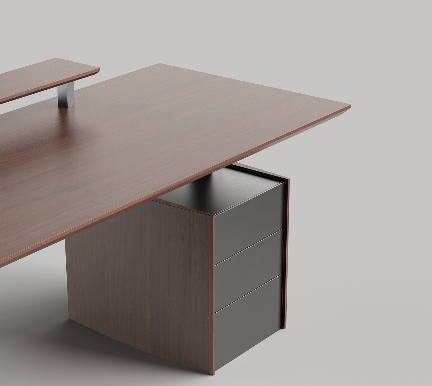 senior，woodiness，Simplicity，Italian style，Lifting table，Table，to work in an office，