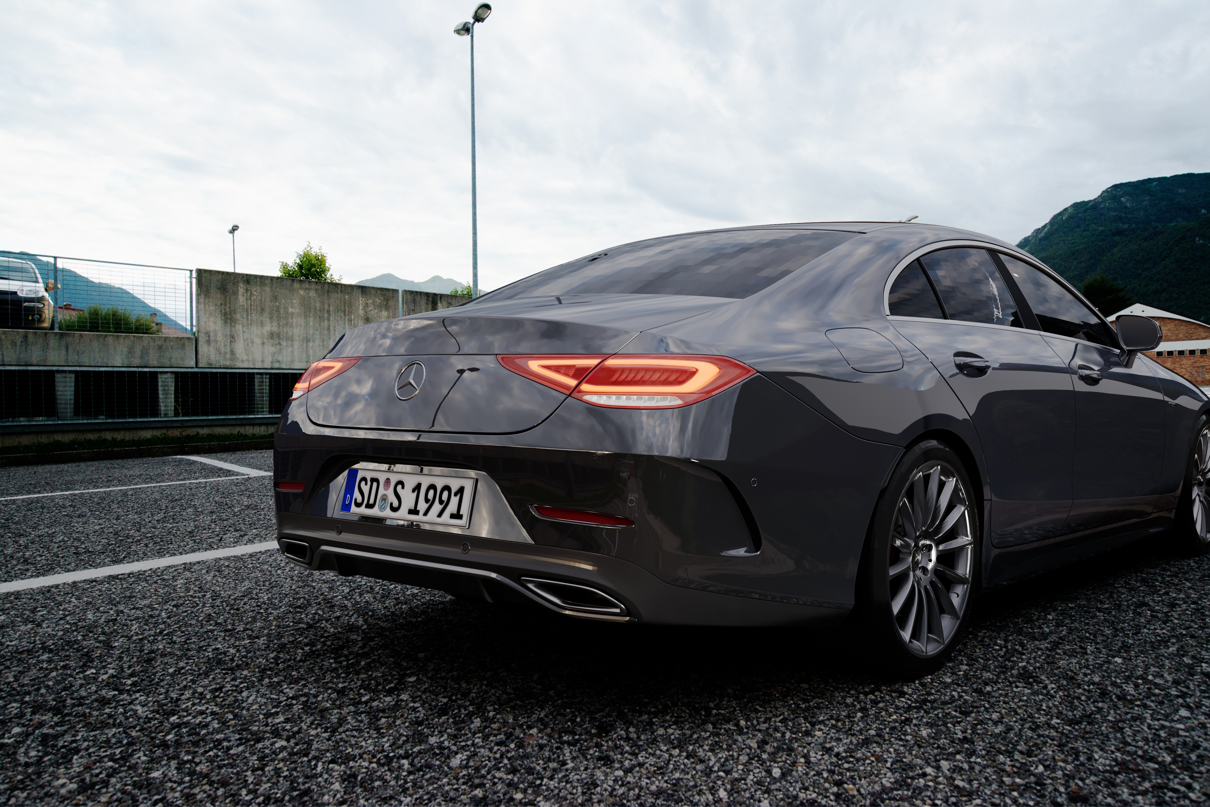 c4d，cr，Car rendering，