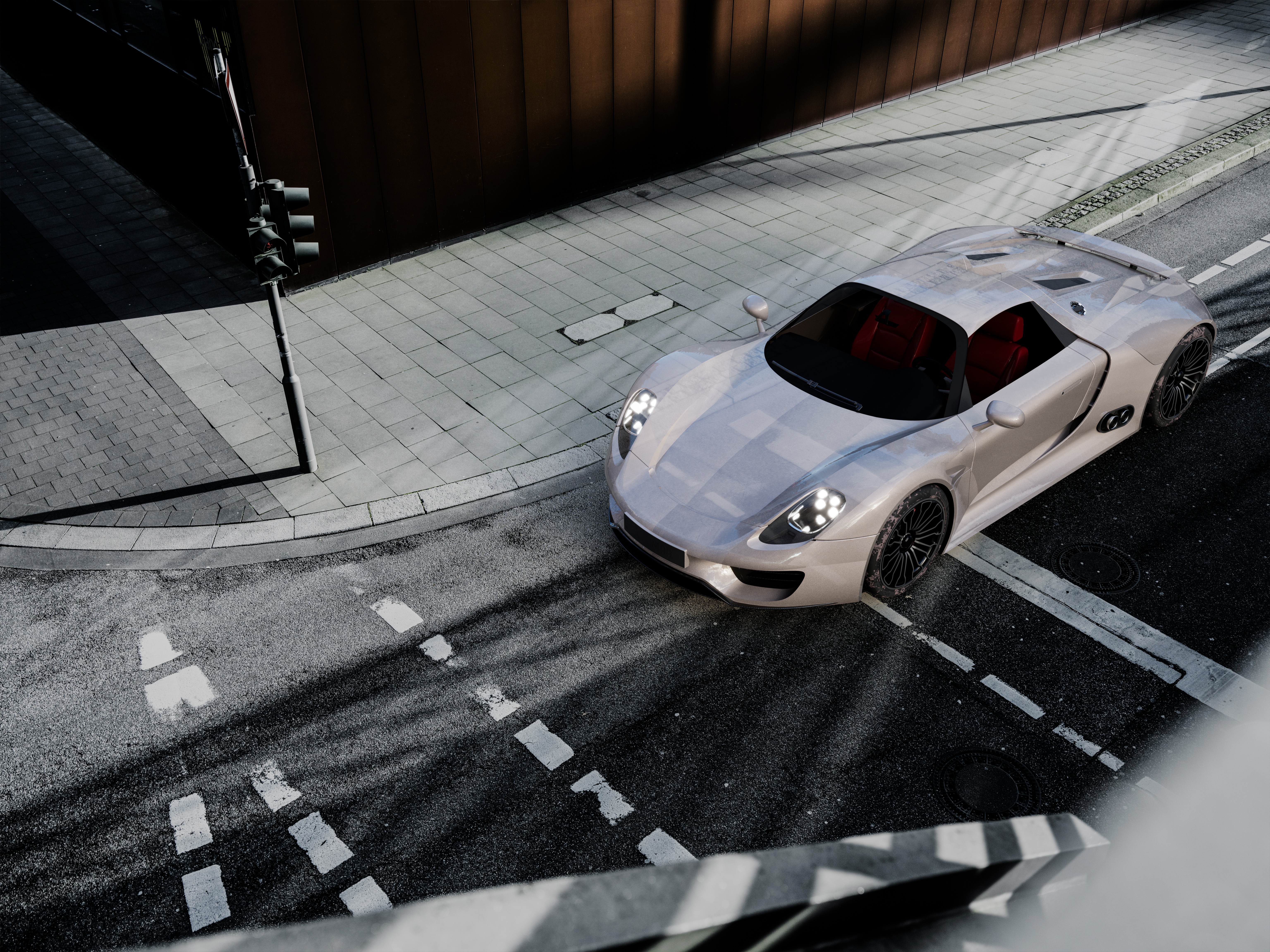 c4d，cr，Car rendering，