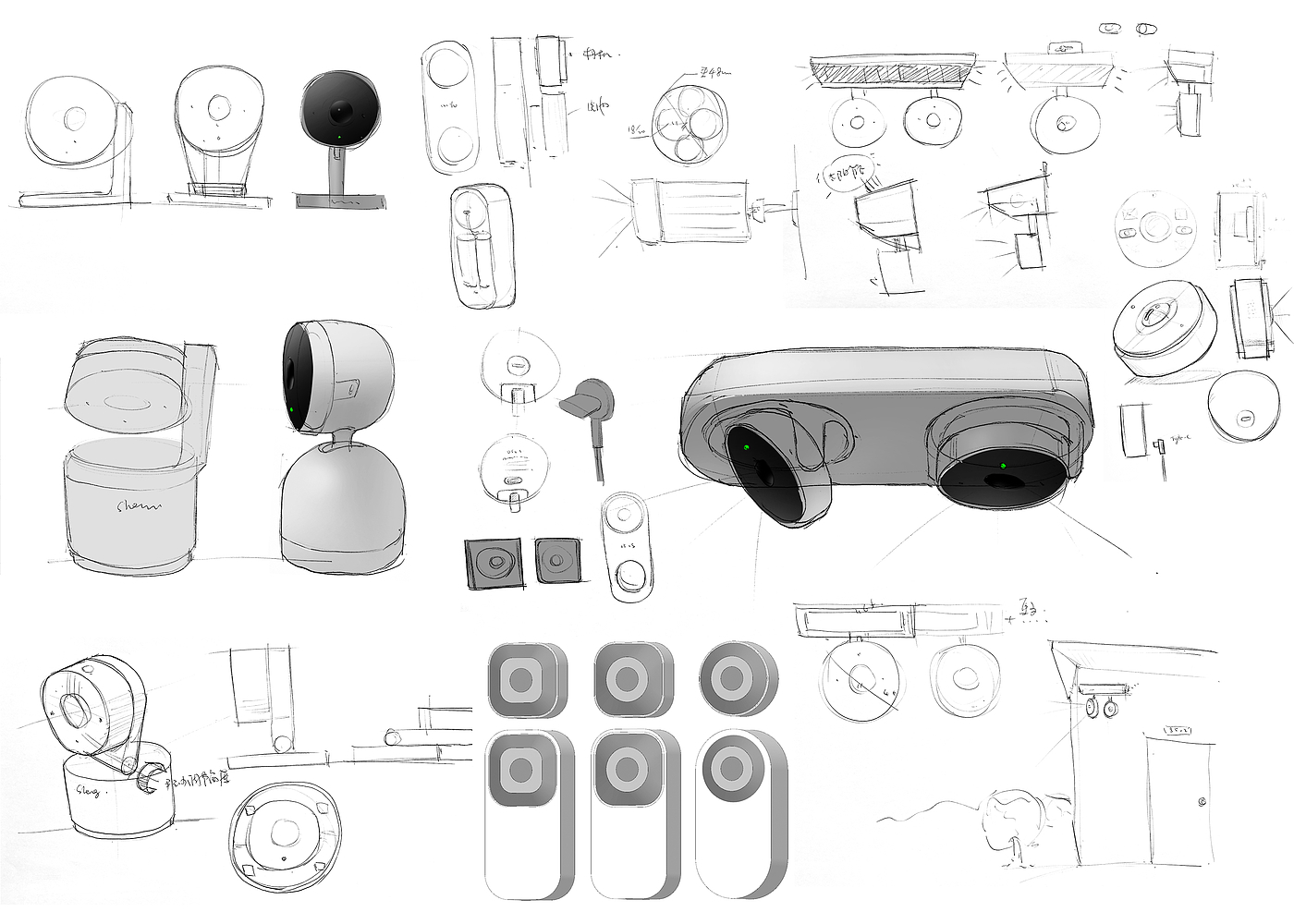 modularization，Security，camera，IOT，family，intelligence，concept，Familiarization，