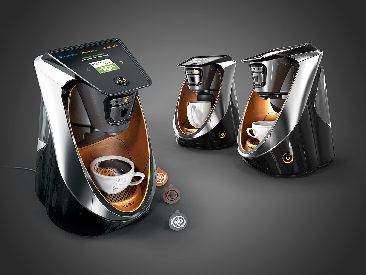 kallpa，Coffee machine，2016 red dot，