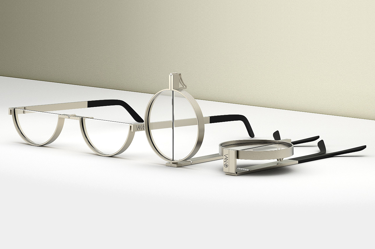 Van，magnifier，glasses，originality，