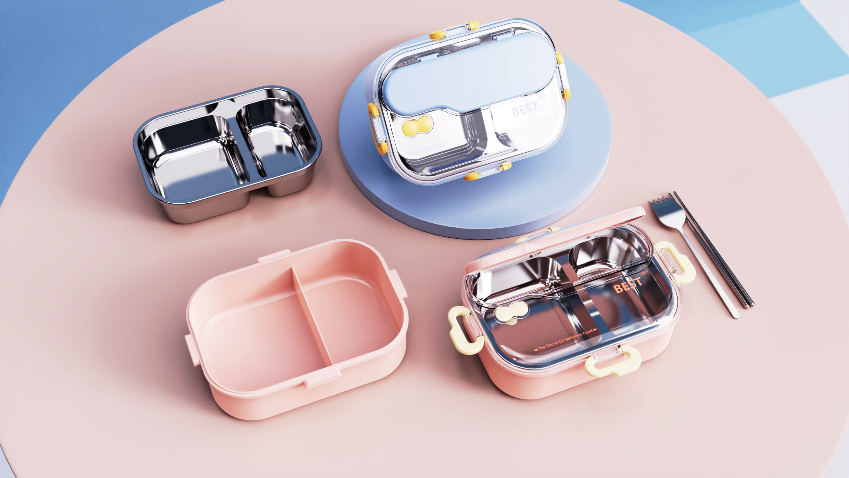 High-value lunch box，Lunch box，Lunch box，Lunch box，Office workers lunch box，Double-compartment lunch box，Heat preservation lunch box，