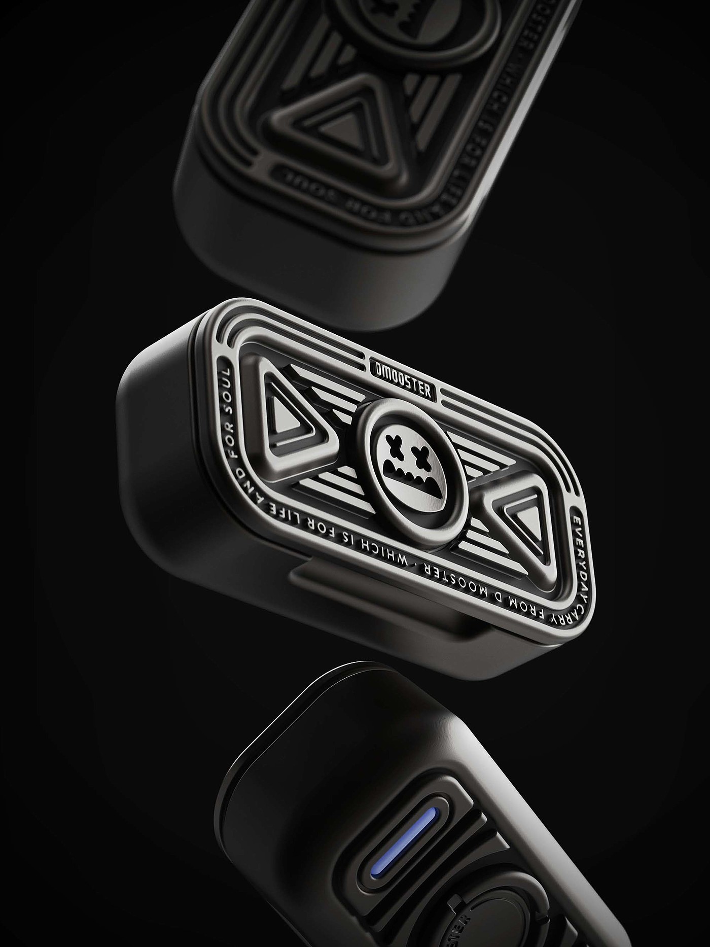 Big Monster，dmooster，Bluetooth headset，industrial design，3C products，Chaopin，brand，IP，