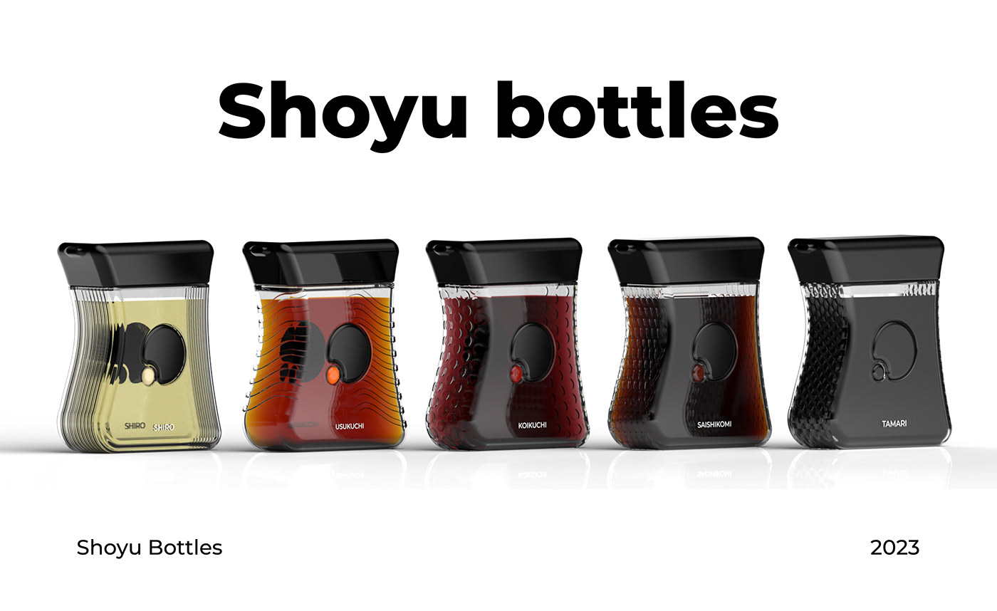 Kitchen tools，originality，packing design，Soy sauce bottle，