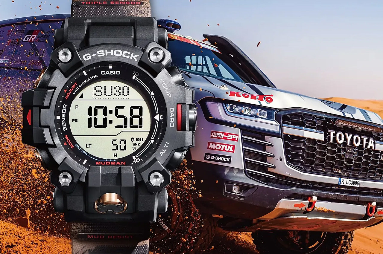 丰田Land Cruiser，G-Shock，手表，腕表，
