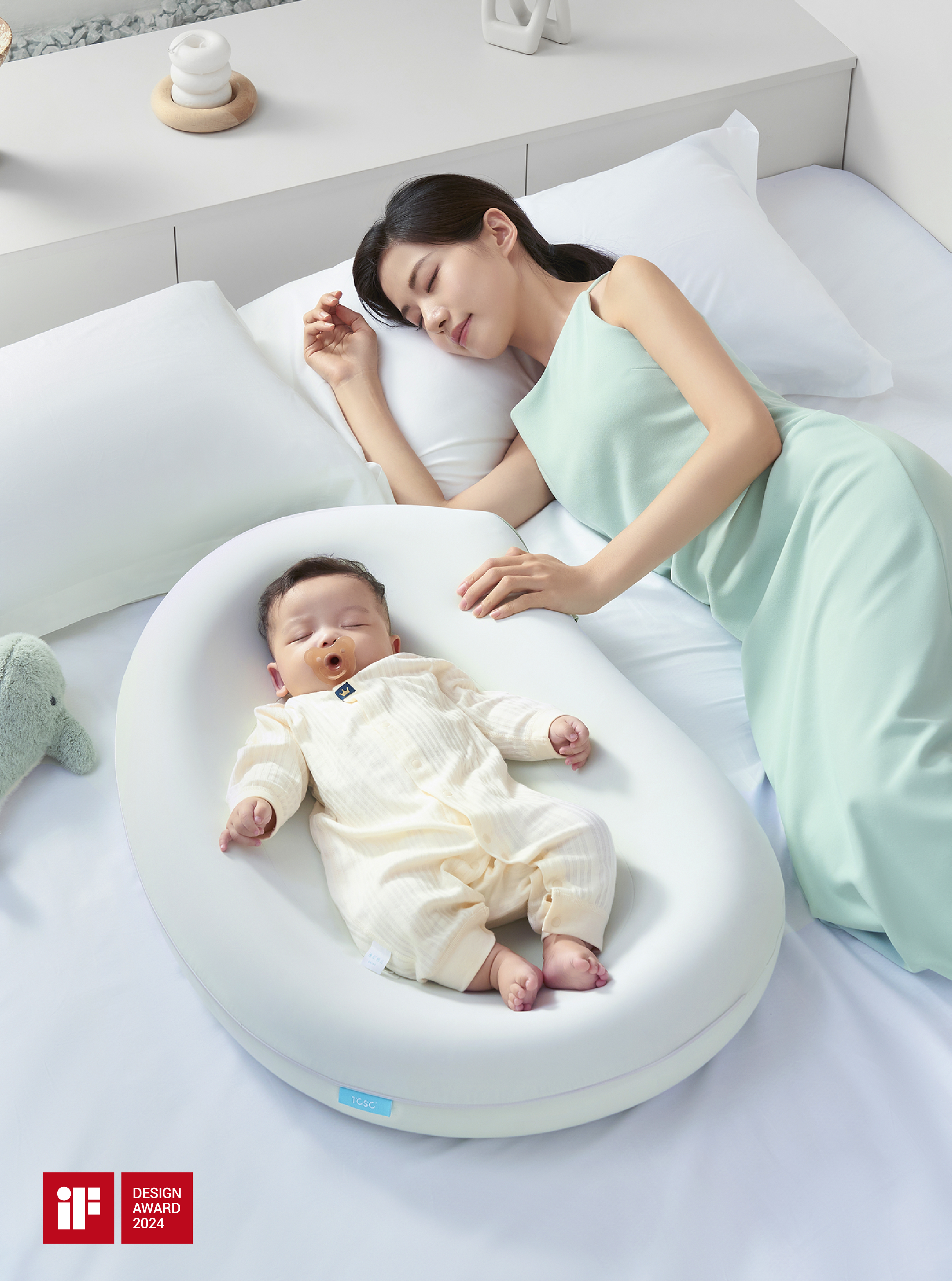 industrial design，product design，2024IF Design Award，Nursery Cabin，Scientific parenting，Electric steamer，Multi-functional cooking pot，Washing and drying integrated underwear washing machine，