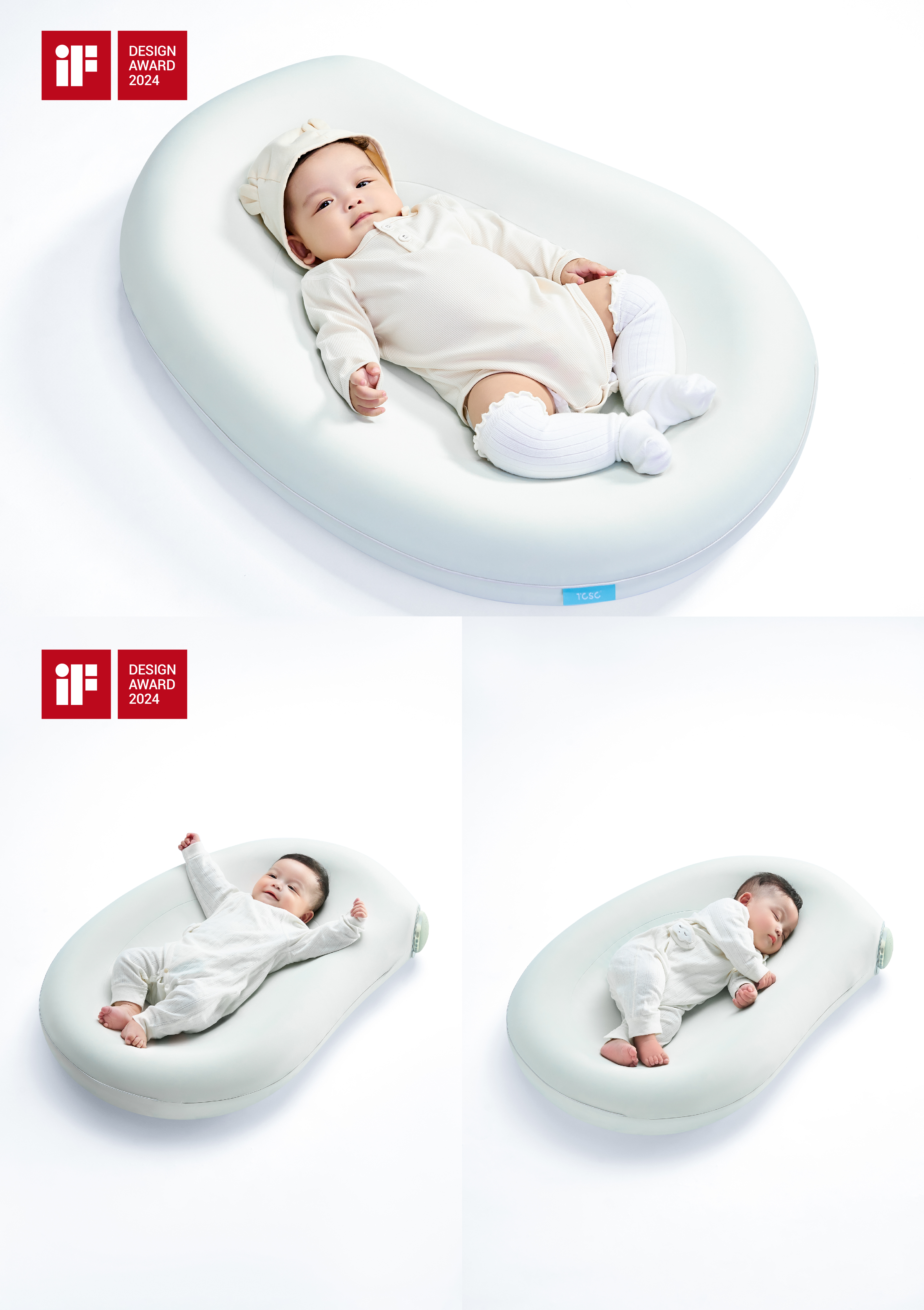 industrial design，product design，2024IF Design Award，Nursery Cabin，Scientific parenting，Electric steamer，Multi-functional cooking pot，Washing and drying integrated underwear washing machine，