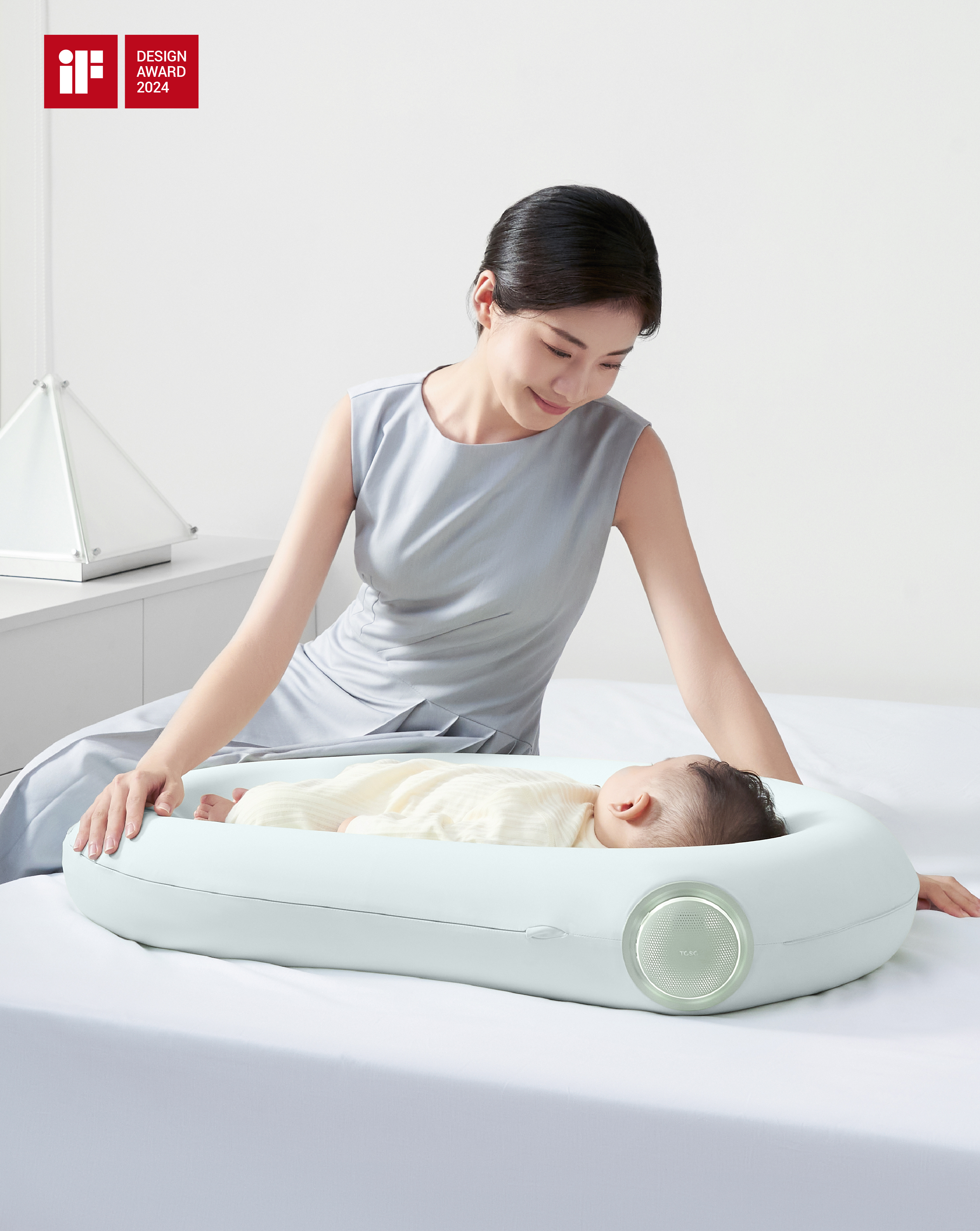 industrial design，product design，2024IF Design Award，Nursery Cabin，Scientific parenting，Electric steamer，Multi-functional cooking pot，Washing and drying integrated underwear washing machine，