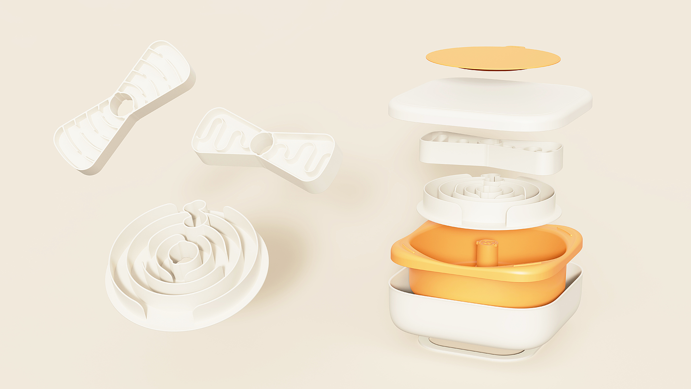Pet Supplies & Pet，Slow food bowl，