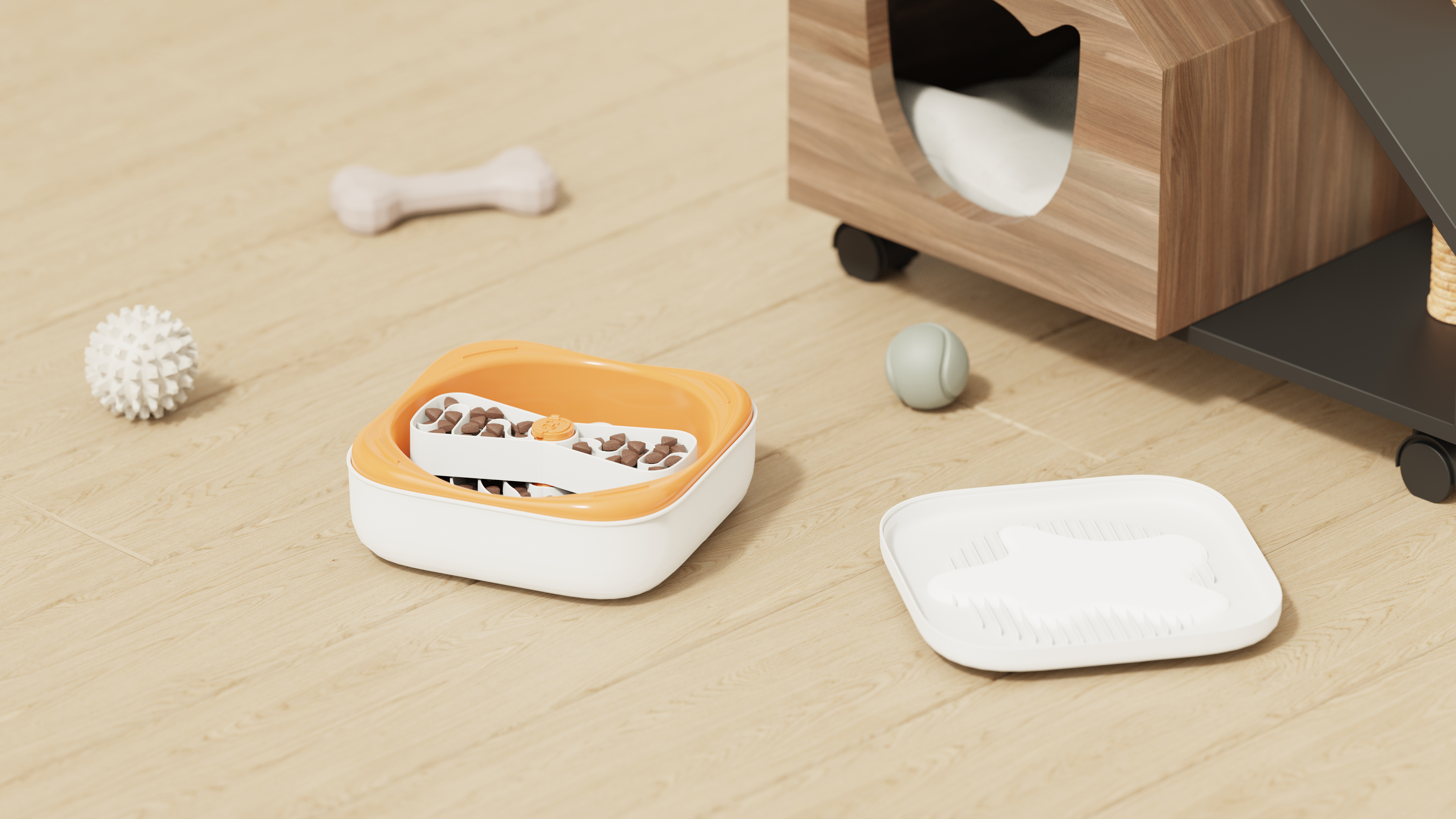 Pet Supplies & Pet，Slow food bowl，