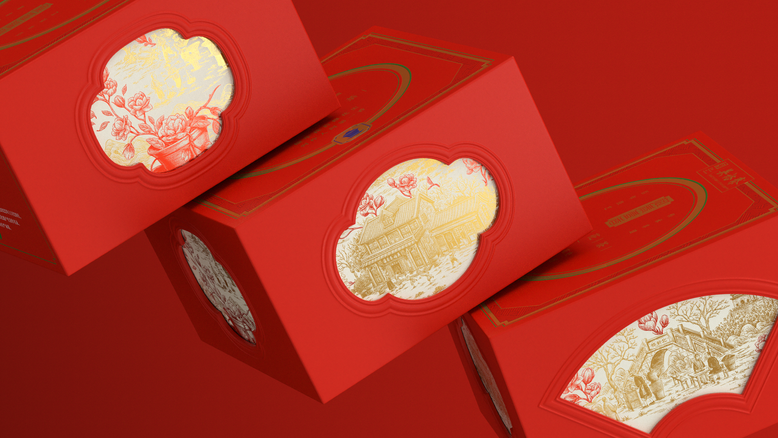 Original design，plane，packing，High-end tea，packing design，Box design，