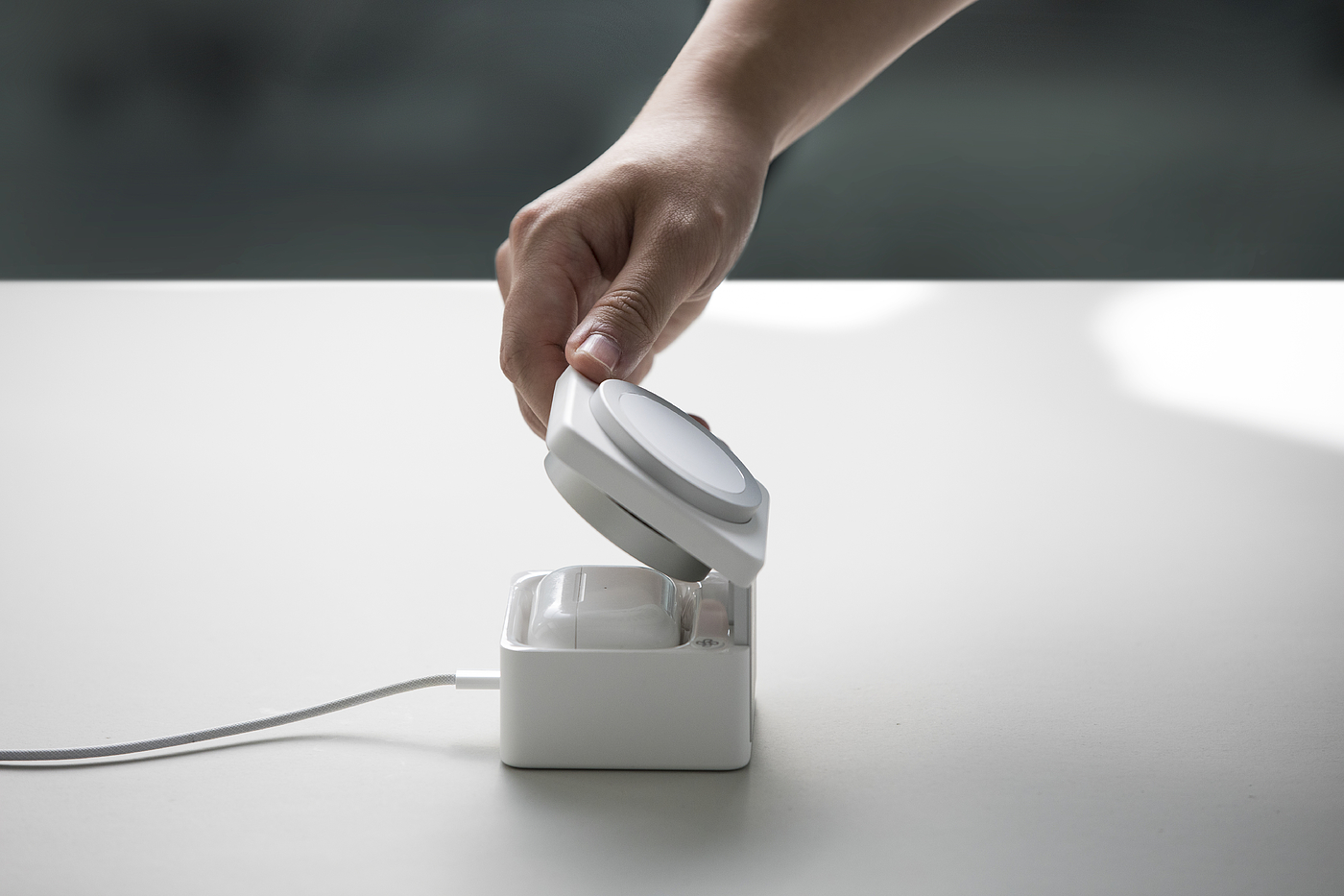 Wireless charging，Thought design，3c，product design，industrial design，portable battery，