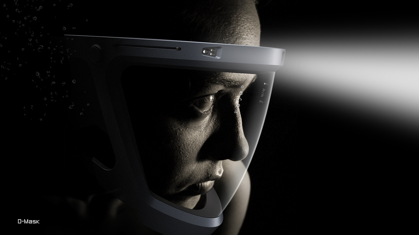 D-Mask，Swimming，diving，Goggles，