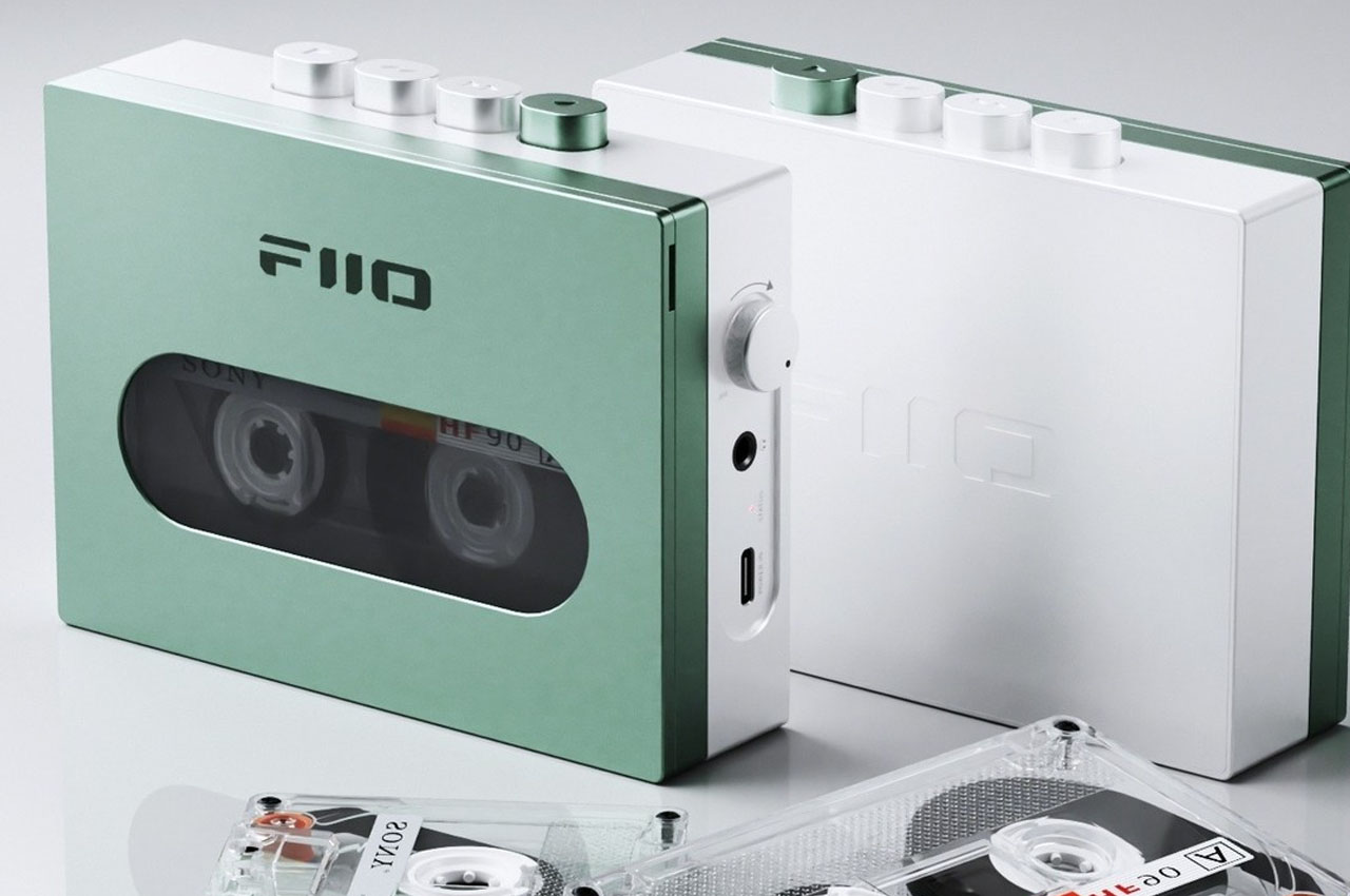 Fiio，CP13，Walkman，product design，
