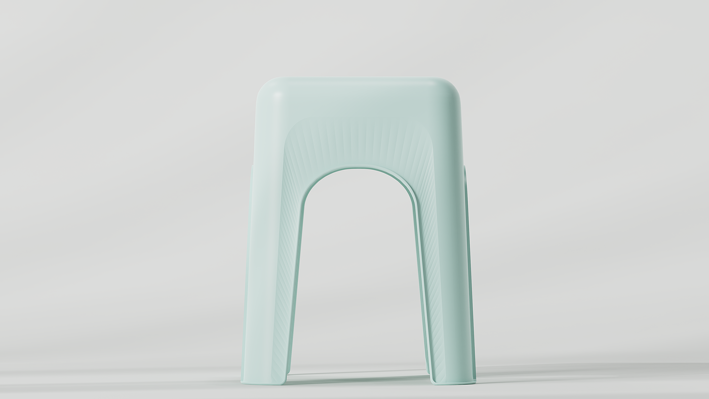 凳子，塑料凳子，家居设计，家具设计，产品设计，