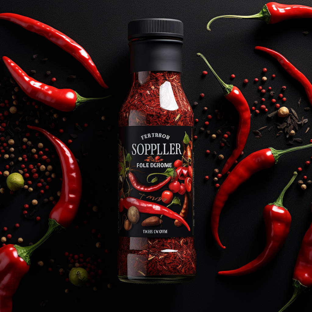 Pepper packaging design/fast food packaging design/condiment packaging，