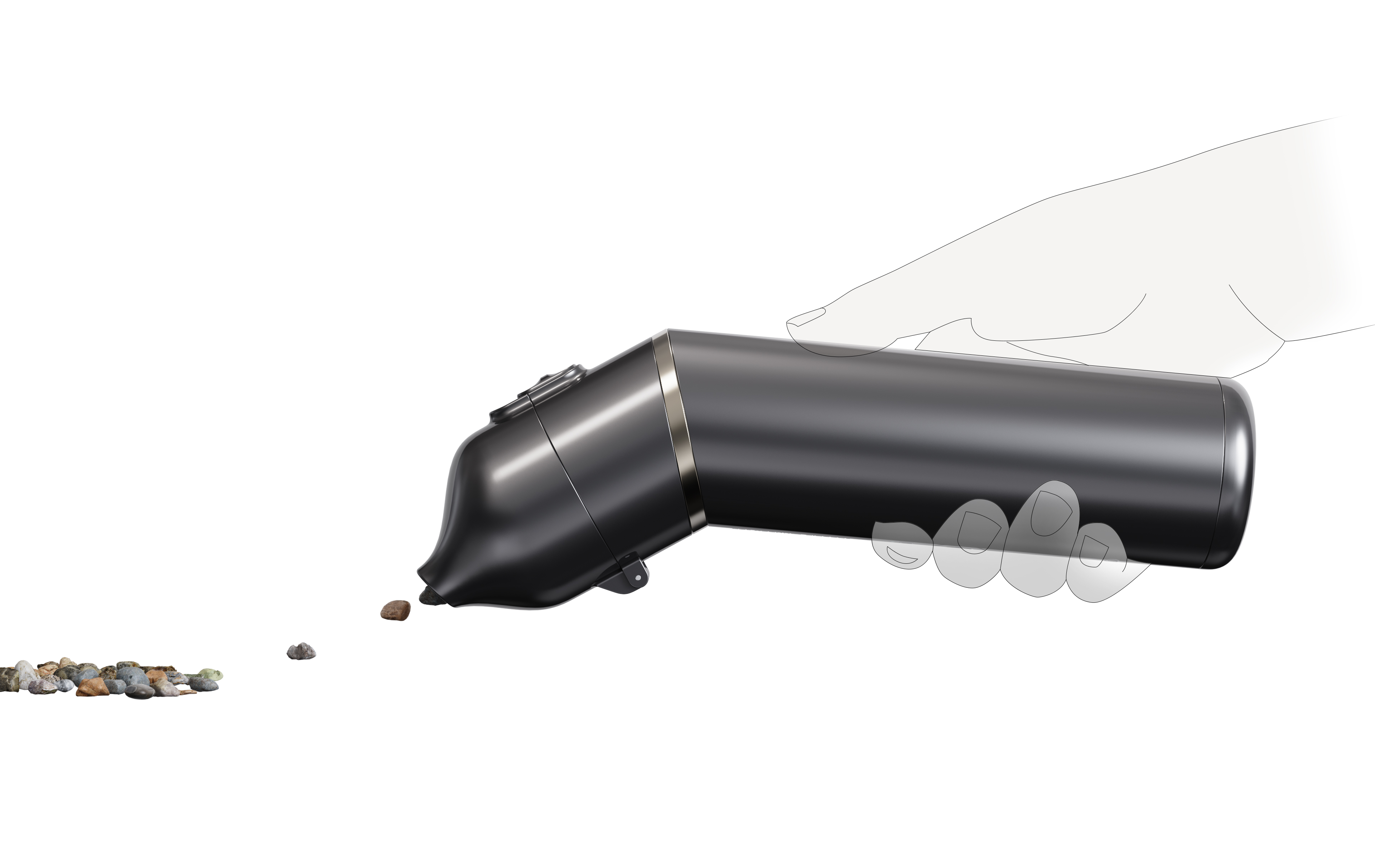 Vehicle vacuum cleaner，hold，Appearance design，job wanted，