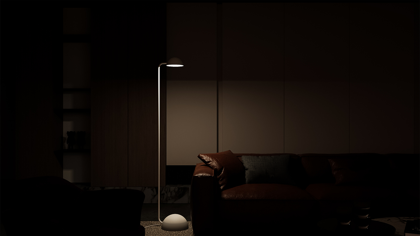 industrial design，Floor lamp，