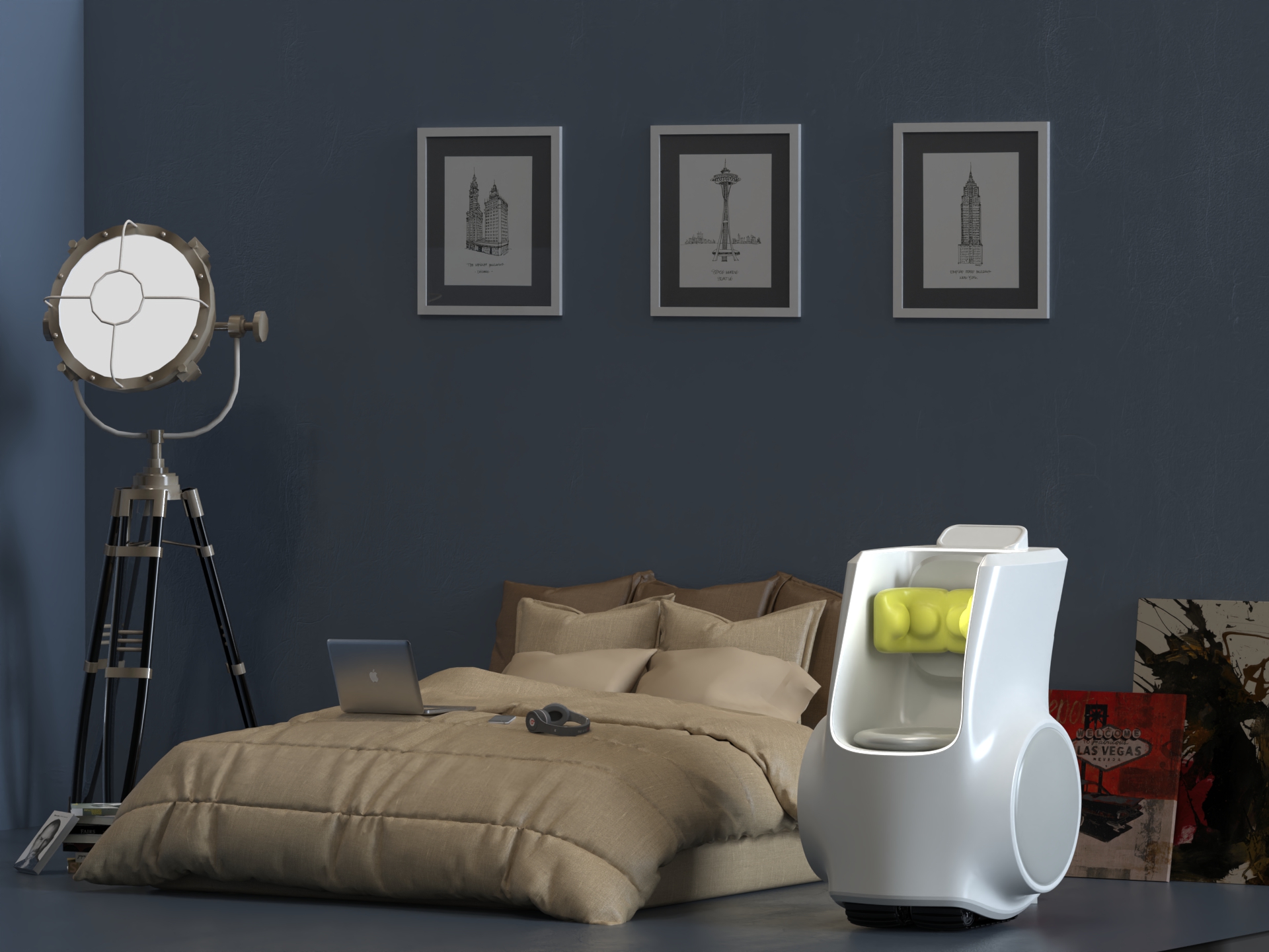 Mobile toilet，intelligence，convenient，