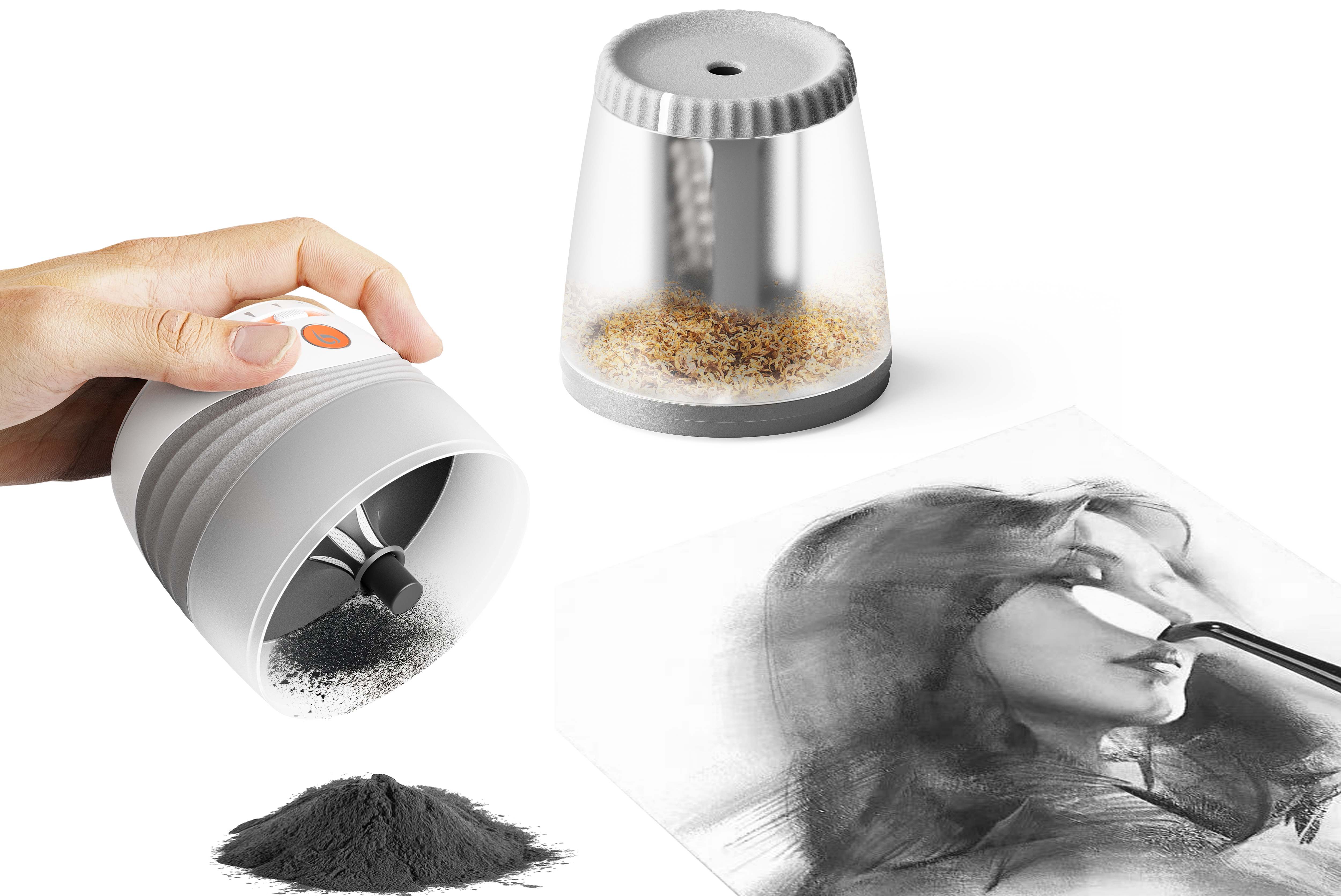 Electric pencil sharpener，Special Art，