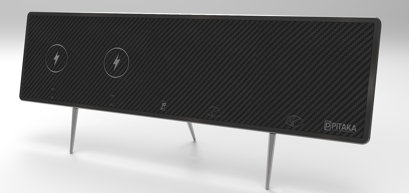 Support wireless charging，Wallet Storage，Key storage，