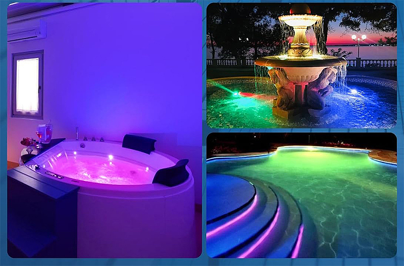 Swimming pool lamp，Atmosphere lamp，outdoor light，IP67 waterproof，