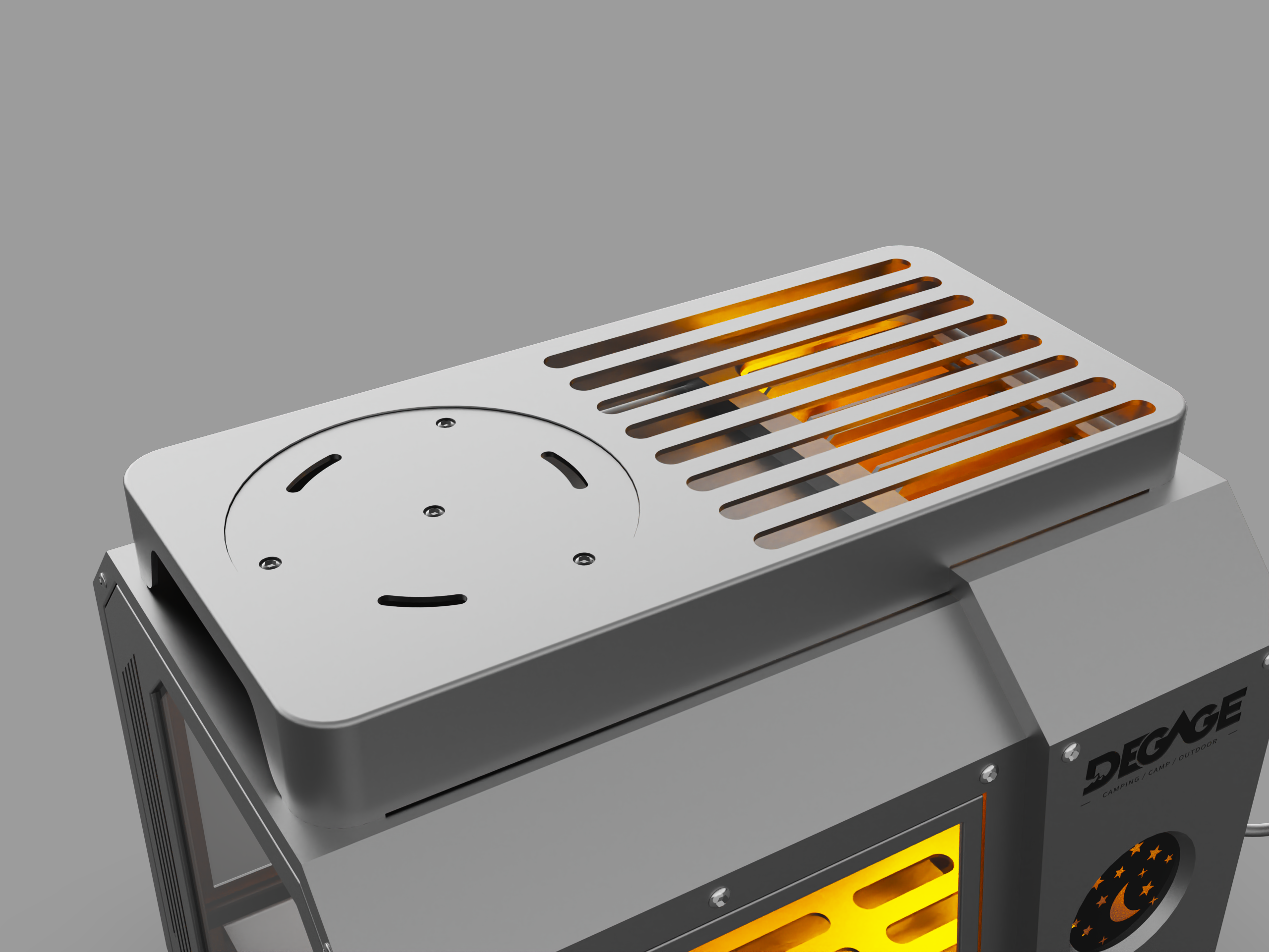 Outdoor viewing stove，camp，camping，barbecue，