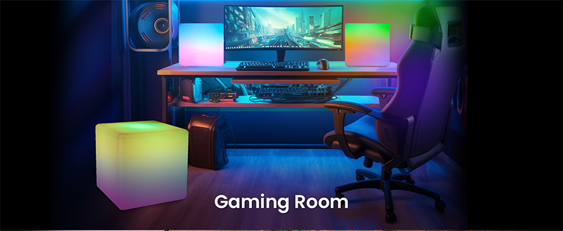 Atmosphere lamp，Floor lamp，DIY bedside table，