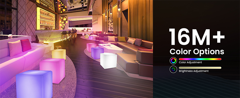 Atmosphere lamp，Floor lamp，DIY bedside table，