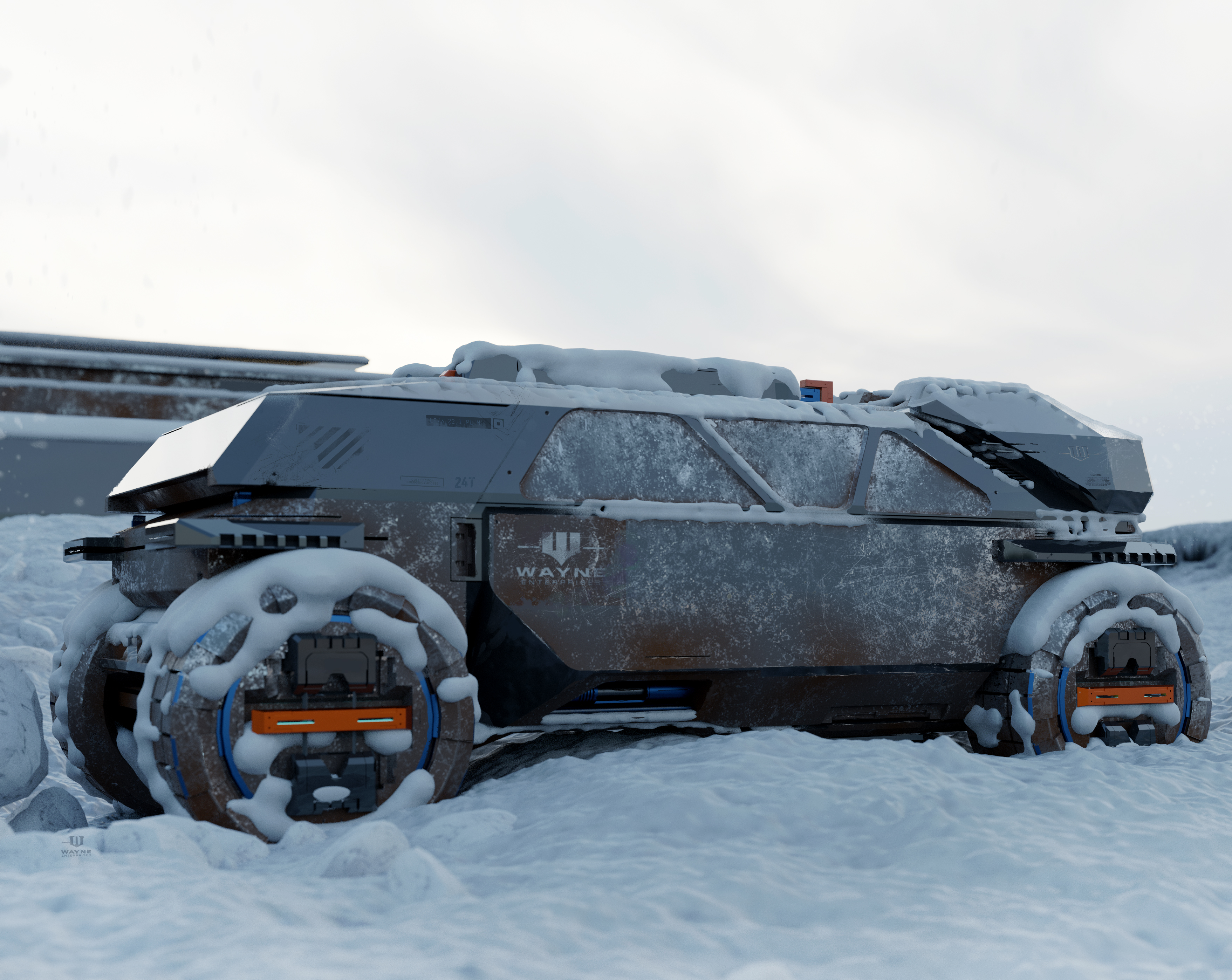 Digital art，solid modeling，automobile，