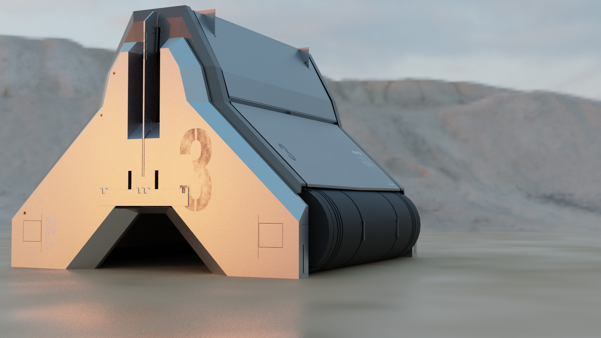 Digital art，solid modeling，automobile，