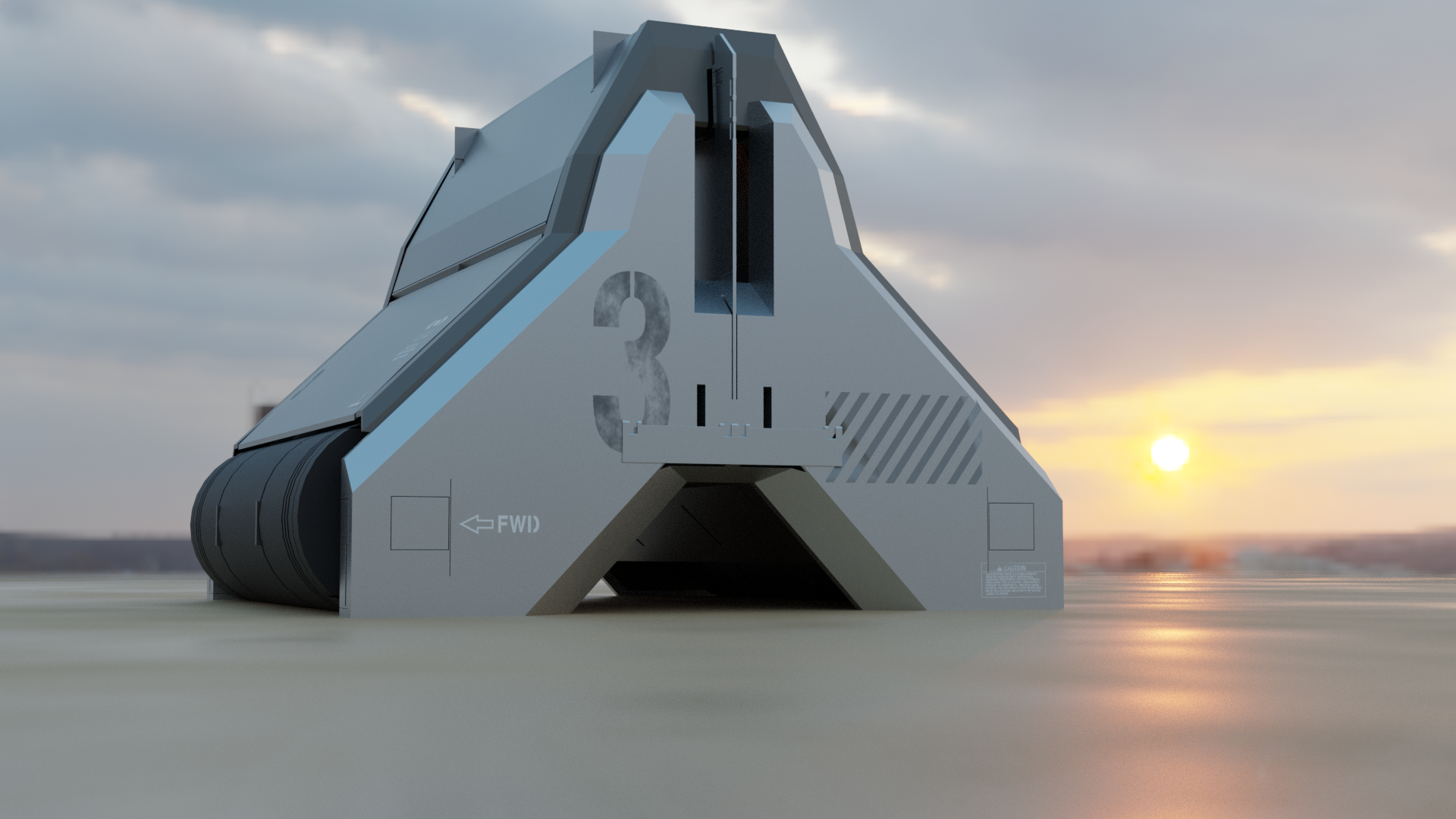 Digital art，solid modeling，automobile，