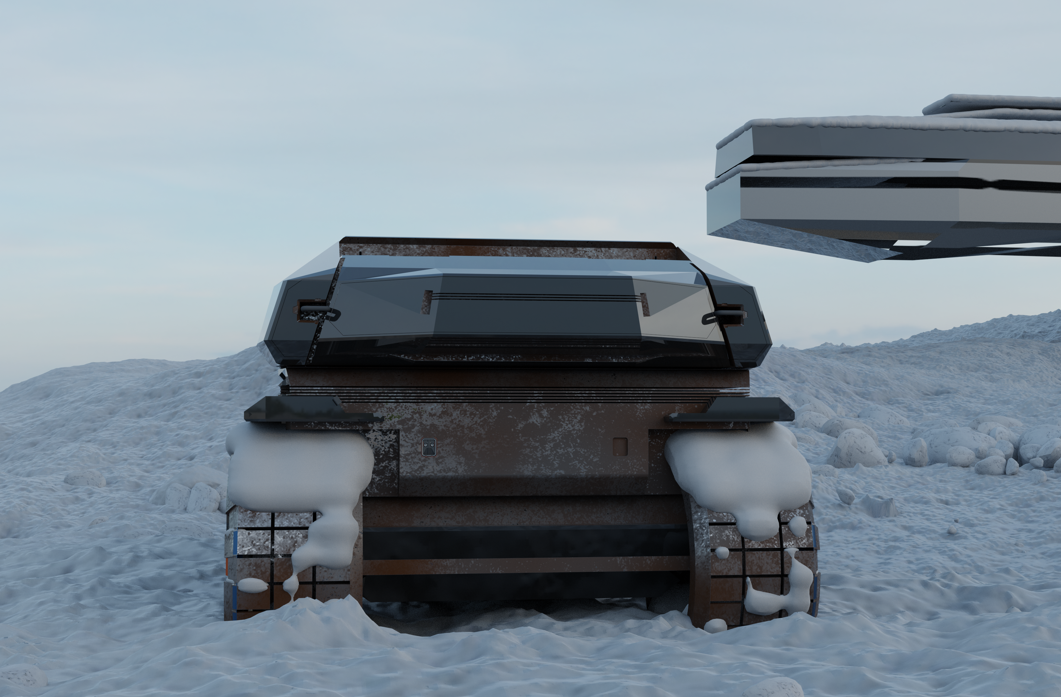 Digital art，solid modeling，automobile，