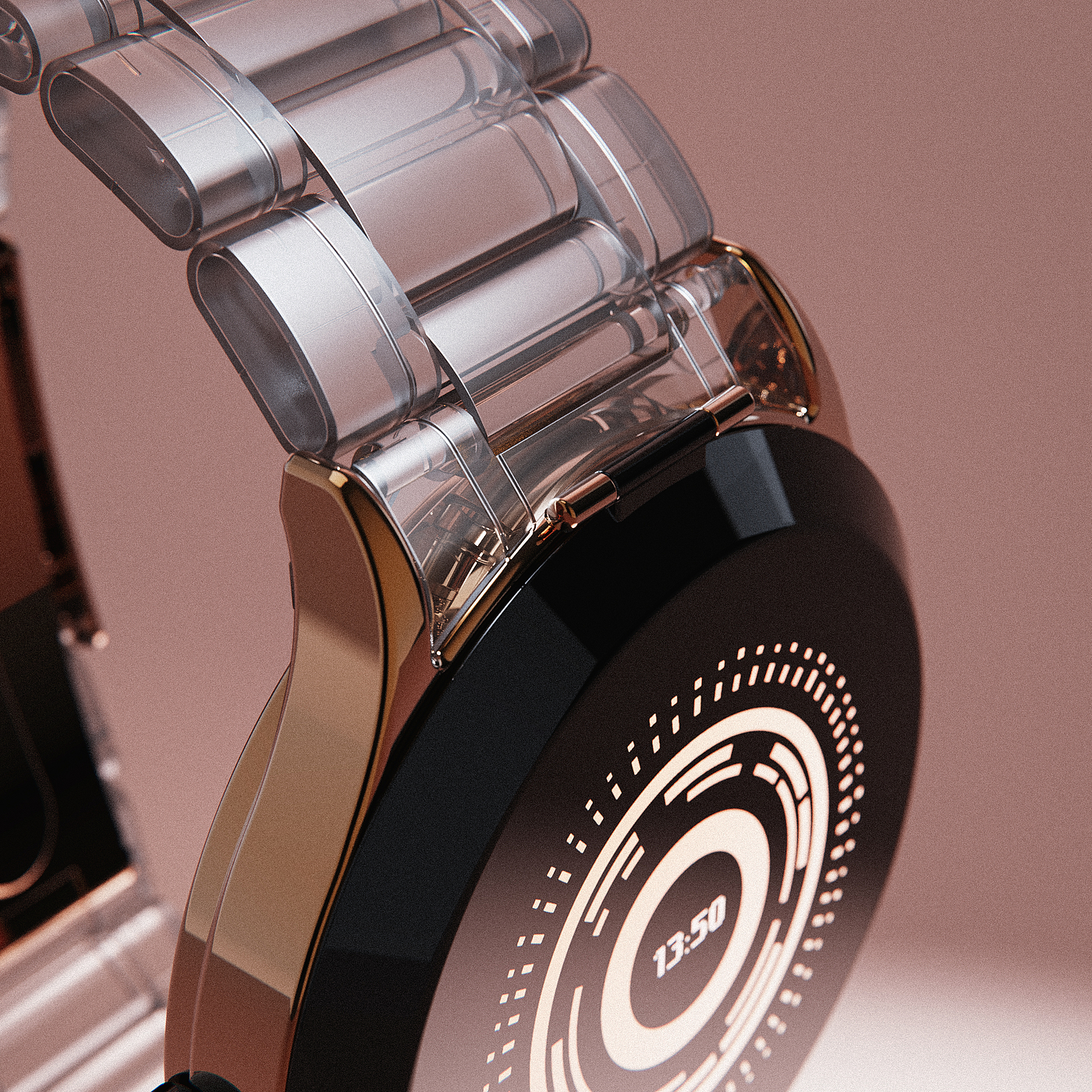 Wrist watch，conceptual design，visualization，