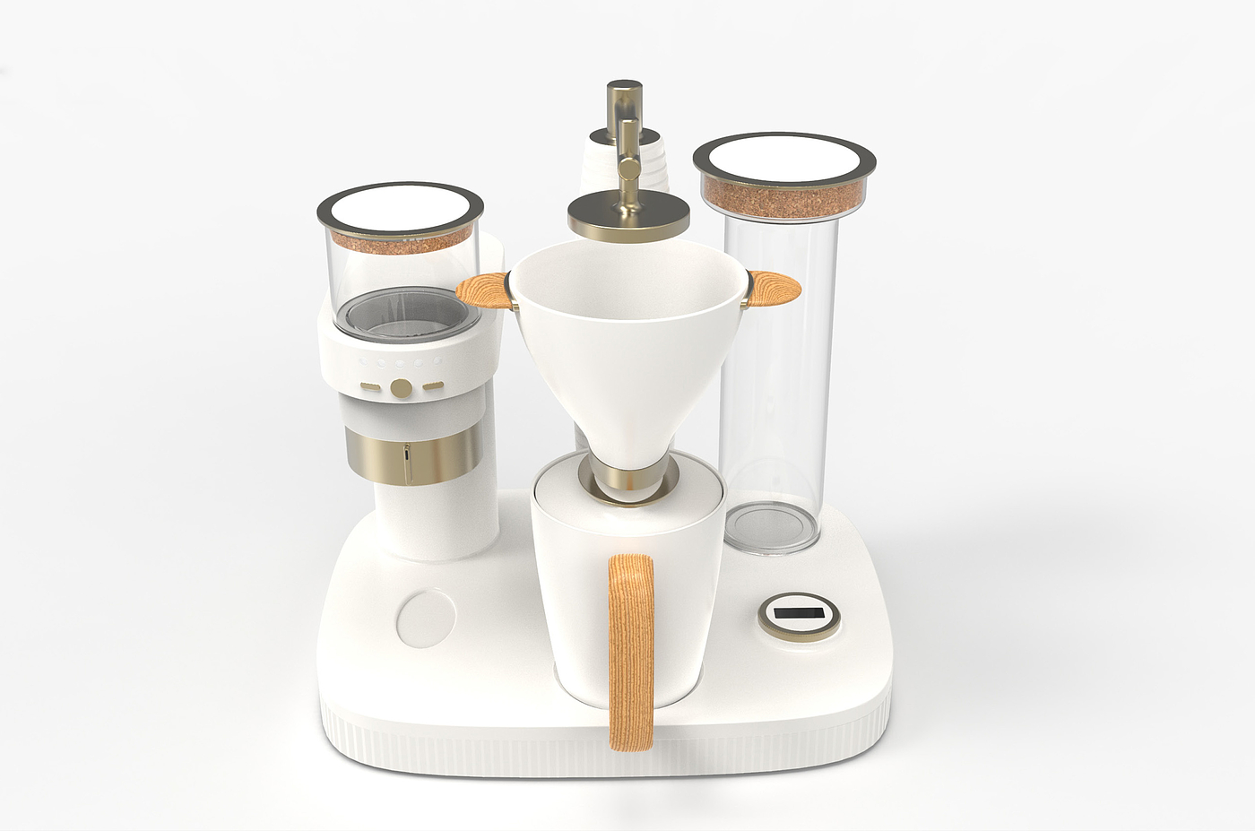 Coffee machine，Coffee Filtration，Simplicity，modularization，