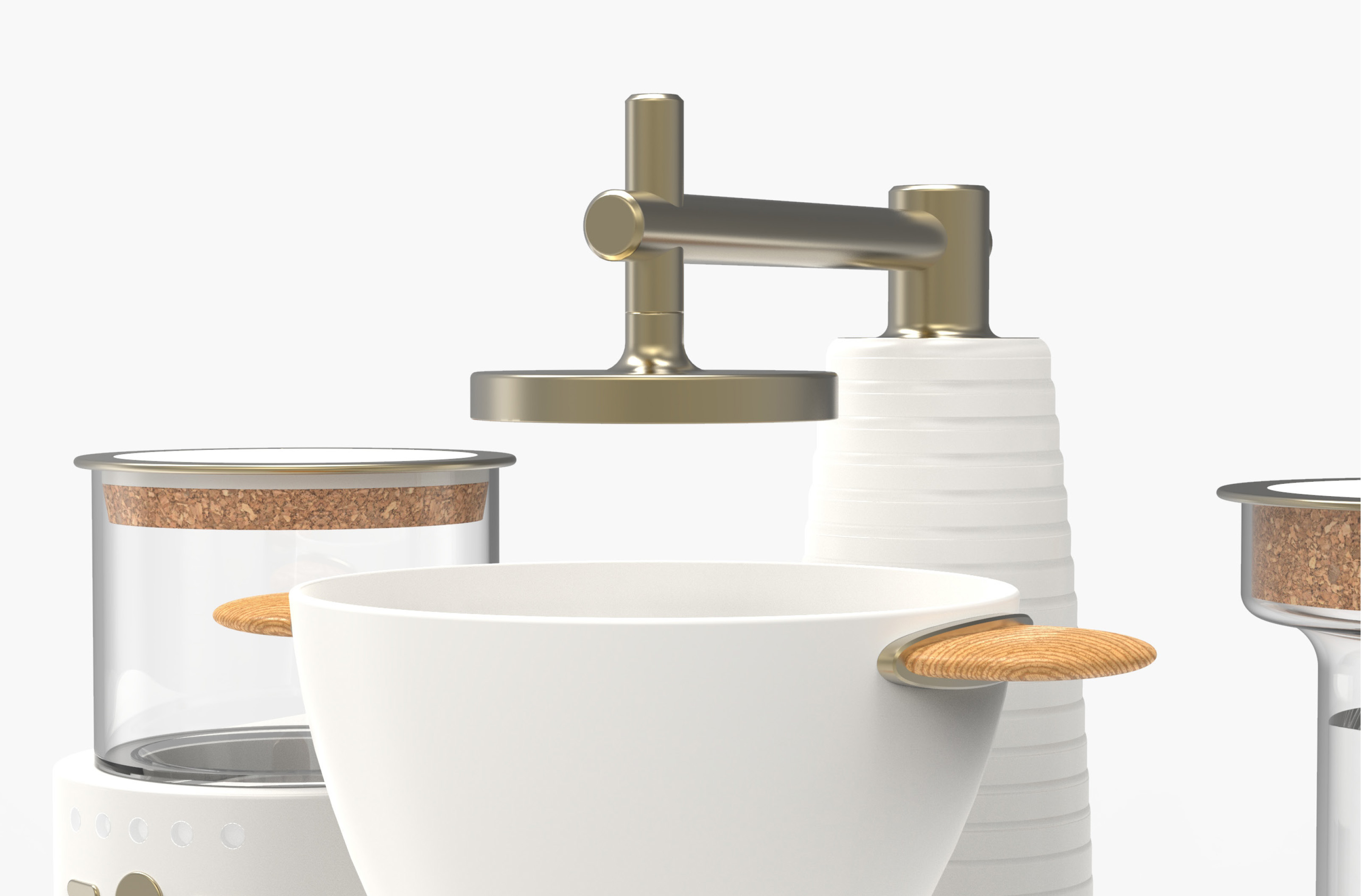 Coffee machine，Coffee Filtration，Simplicity，modularization，