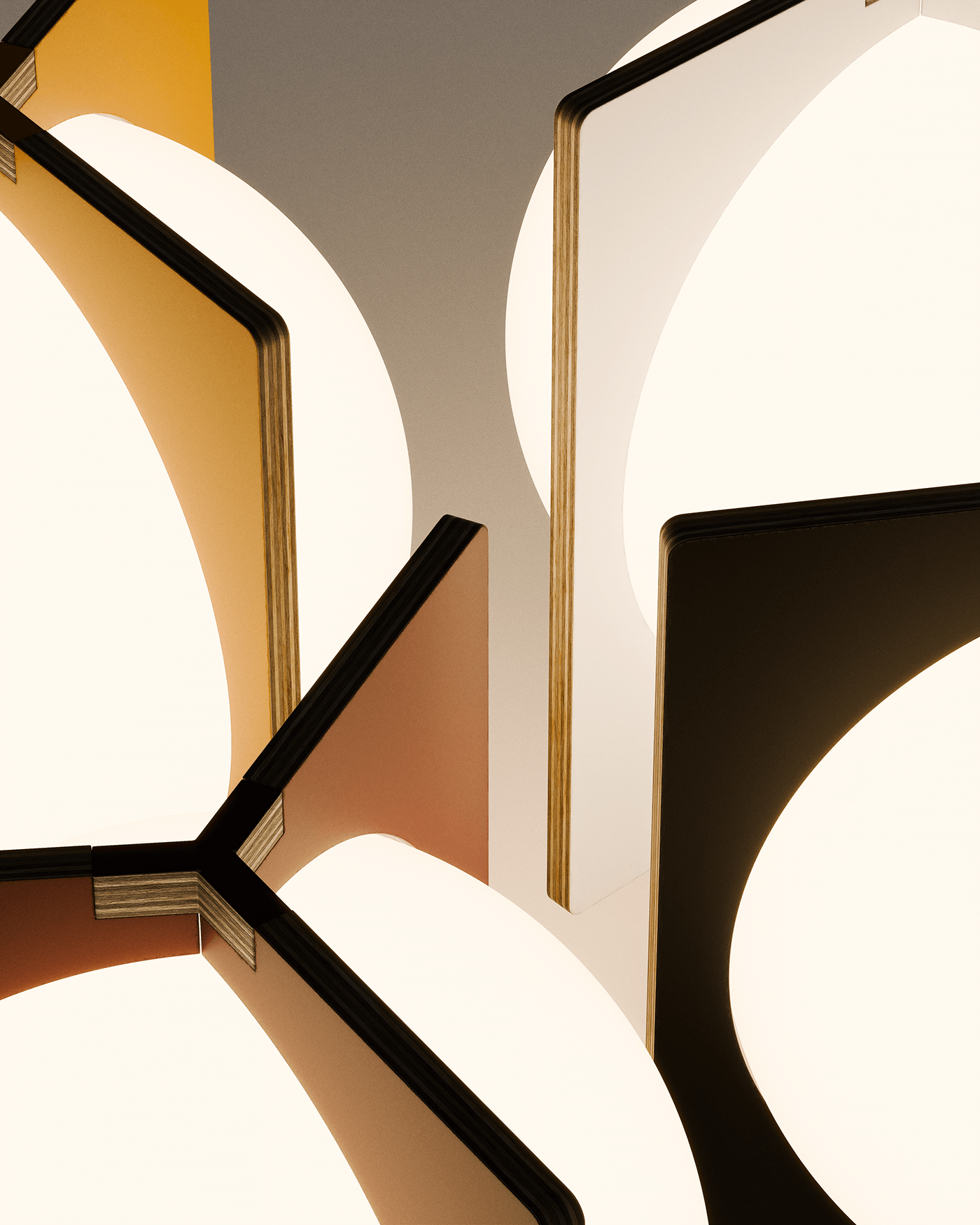 Desk lamp，originality，Modern simplicity，