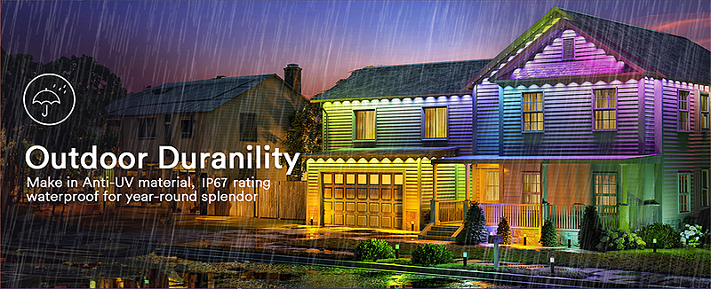 Eaves lamp，Mirage，Lamp string，IP67 waterproof，