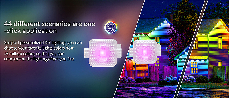 Eaves lamp，Mirage，Lamp string，IP67 waterproof，