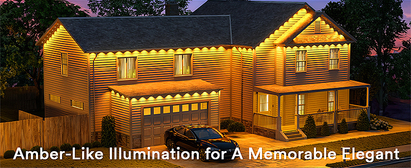 Eaves lamp，Mirage，Lamp string，IP67 waterproof，