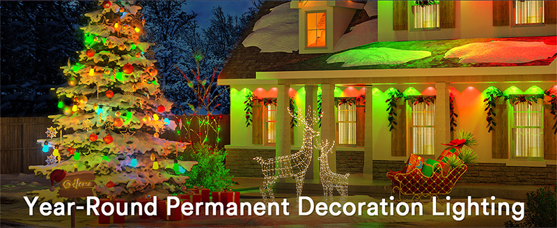 Eaves lamp，Mirage，Lamp string，IP67 waterproof，