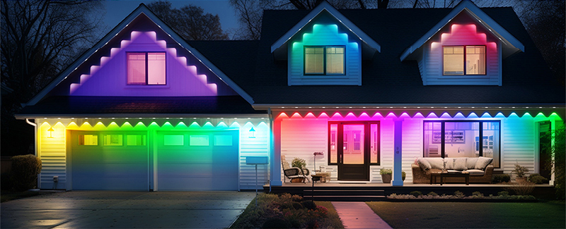 Eaves lamp，Mirage，Lamp string，IP67 waterproof，