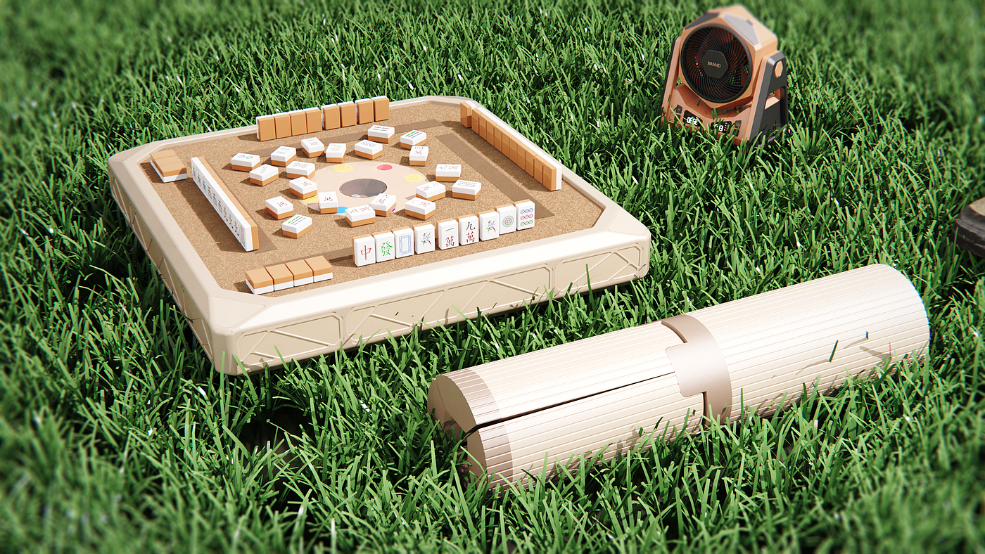 outdoors，mahjong，The mahjong table，Electric mahjong table，Portable Mahjong Table，