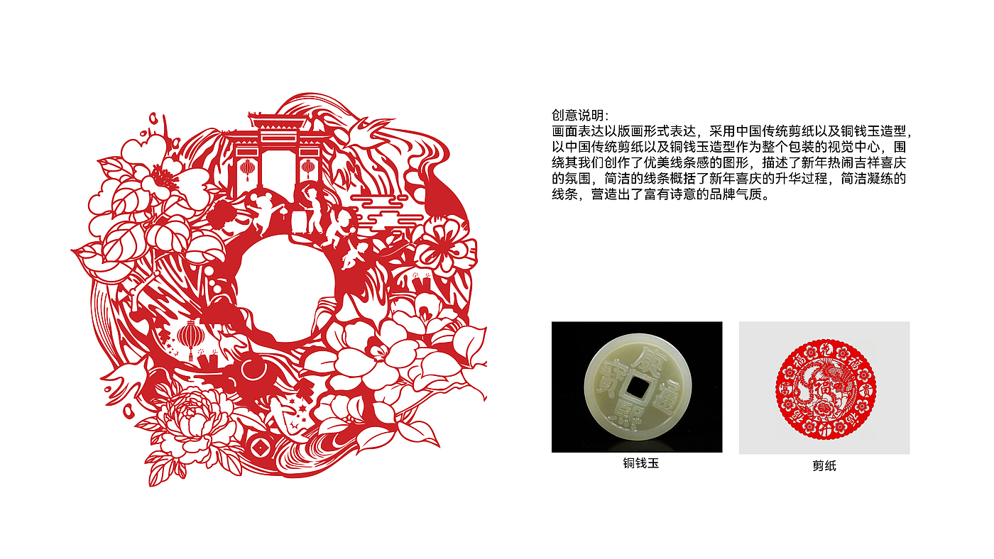 Original, packaging, illustration, font, paper-cut, Guofeng，