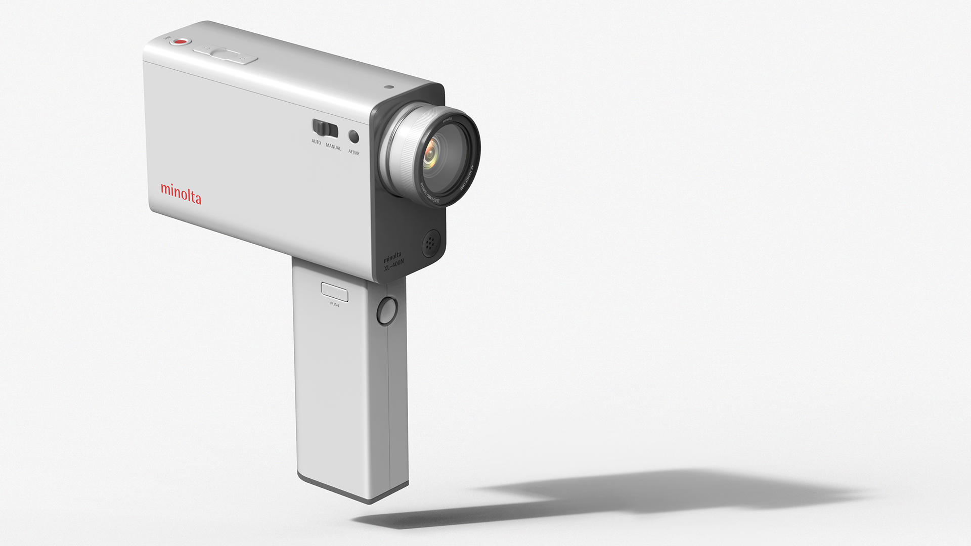 Minolta XL-400N，video camera，product design，