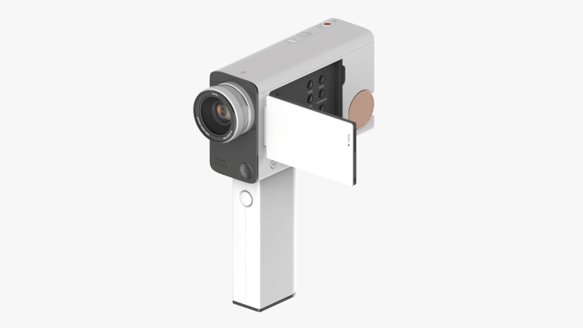 Minolta XL-400N，video camera，product design，