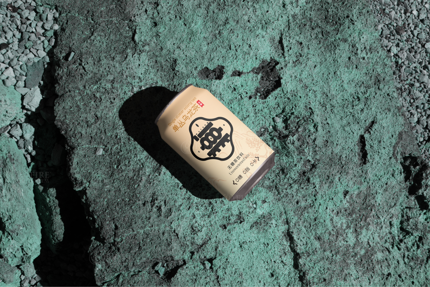 Sugar-free Tea Packaging Design，Hefei is fruiting，Guo Kun's personal works，Tea packaging design，Canned Sugar Free Tea Design，Product design，Sugar-free tea packaging case design，Sugar-free Tea Brand Design，